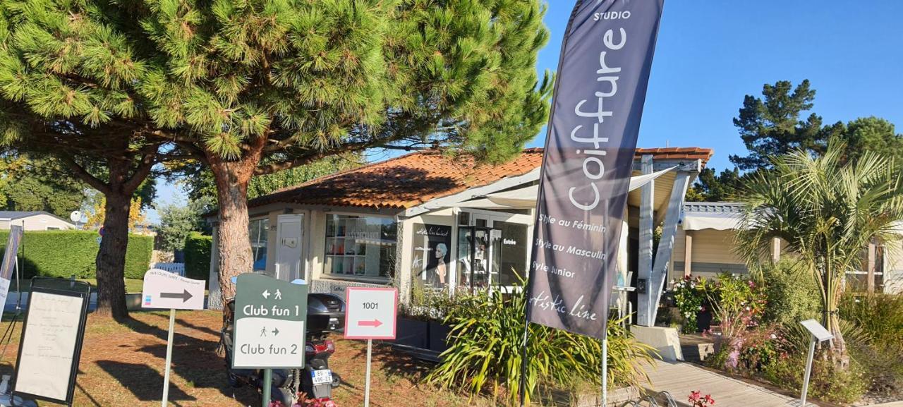 Mobilhome 2Ch Climatise-Terrasse Fermee-4 Velos-Camping 4 Etoiles Les Charmettes Les Mathes Eksteriør bilde