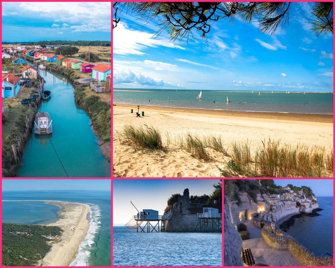 Mobilhome 2Ch Climatise-Terrasse Fermee-4 Velos-Camping 4 Etoiles Les Charmettes Les Mathes Eksteriør bilde