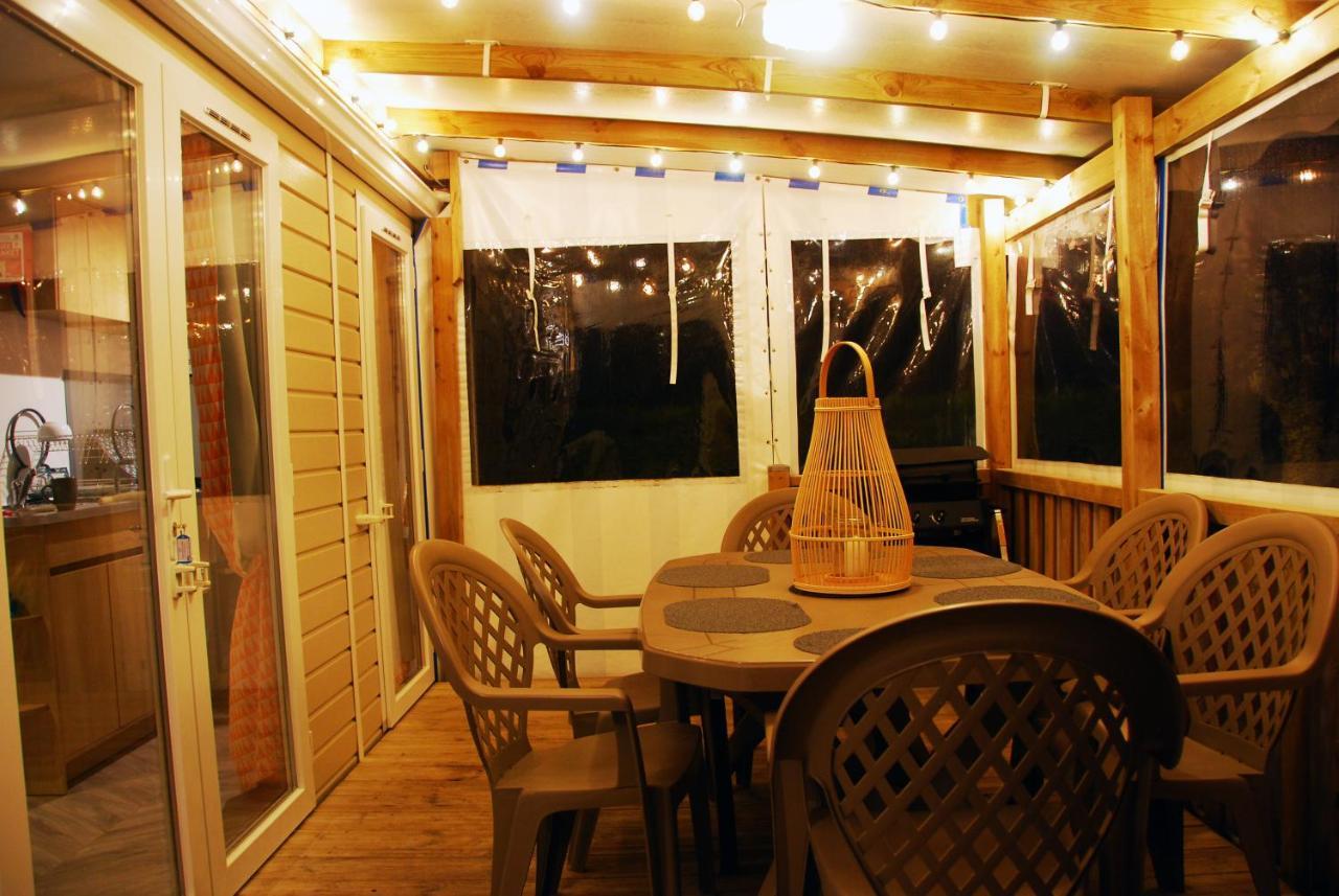 Mobilhome 2Ch Climatise-Terrasse Fermee-4 Velos-Camping 4 Etoiles Les Charmettes Les Mathes Eksteriør bilde