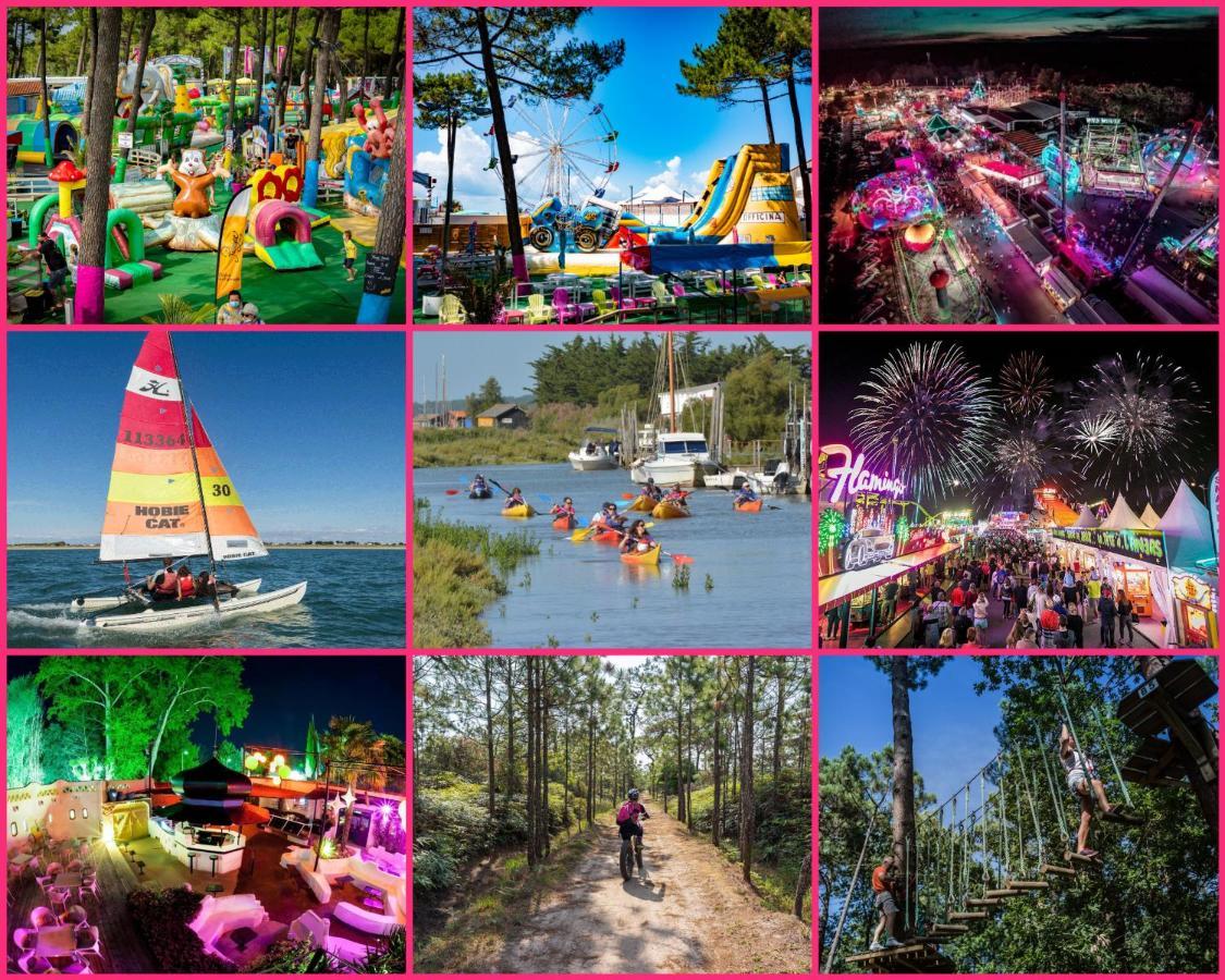 Mobilhome 2Ch Climatise-Terrasse Fermee-4 Velos-Camping 4 Etoiles Les Charmettes Les Mathes Eksteriør bilde