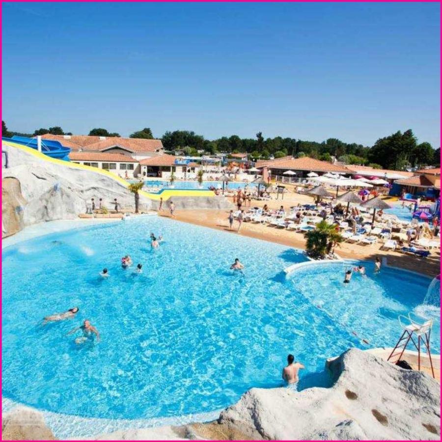 Mobilhome 2Ch Climatise-Terrasse Fermee-4 Velos-Camping 4 Etoiles Les Charmettes Les Mathes Eksteriør bilde