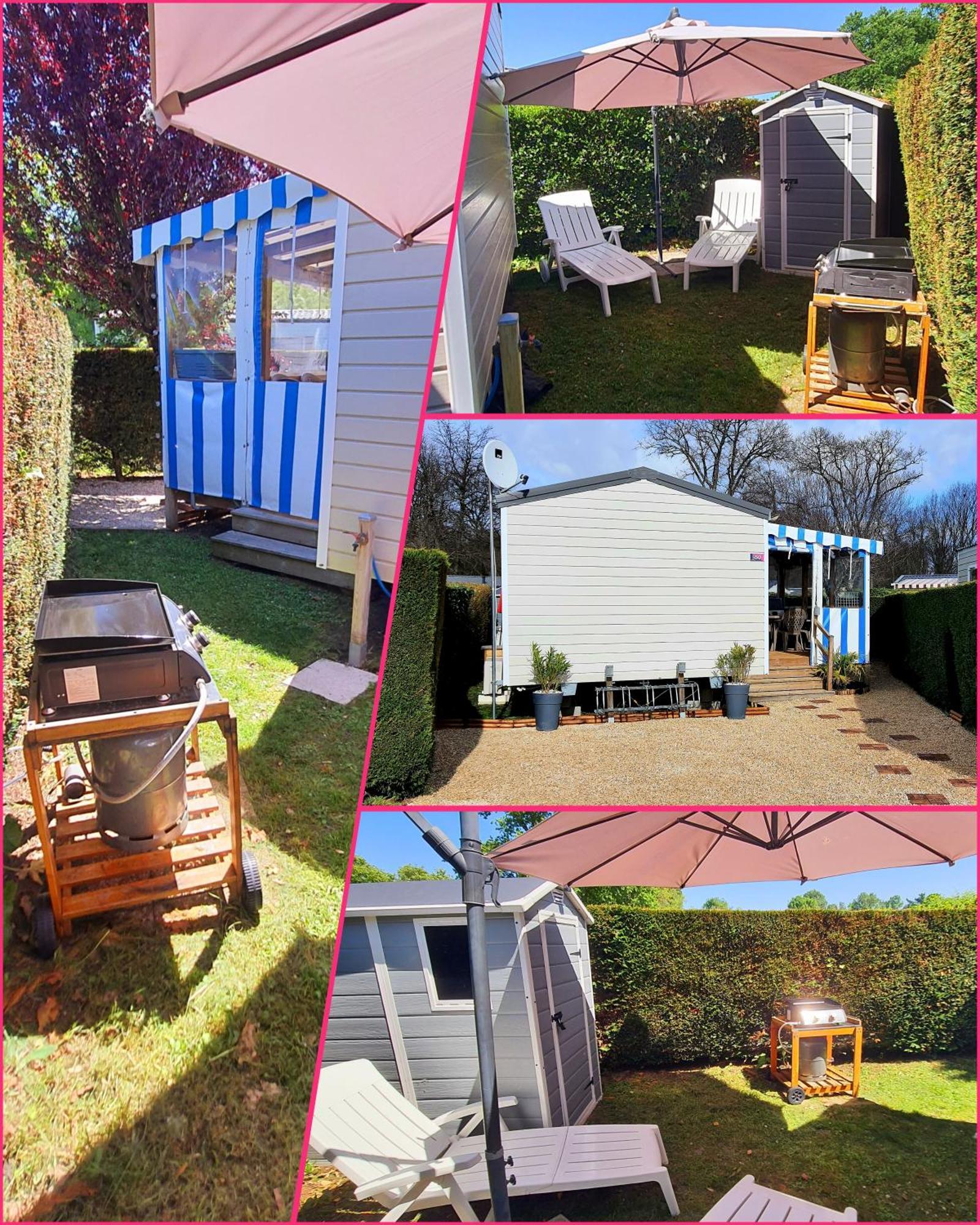 Mobilhome 2Ch Climatise-Terrasse Fermee-4 Velos-Camping 4 Etoiles Les Charmettes Les Mathes Eksteriør bilde